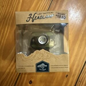NWT Adventure is Out There, LED HEADLAMP‎ One size Green